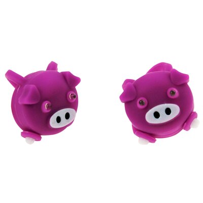 Zestaw lampek rowerowych BOTTARI Mumps Fioletowy