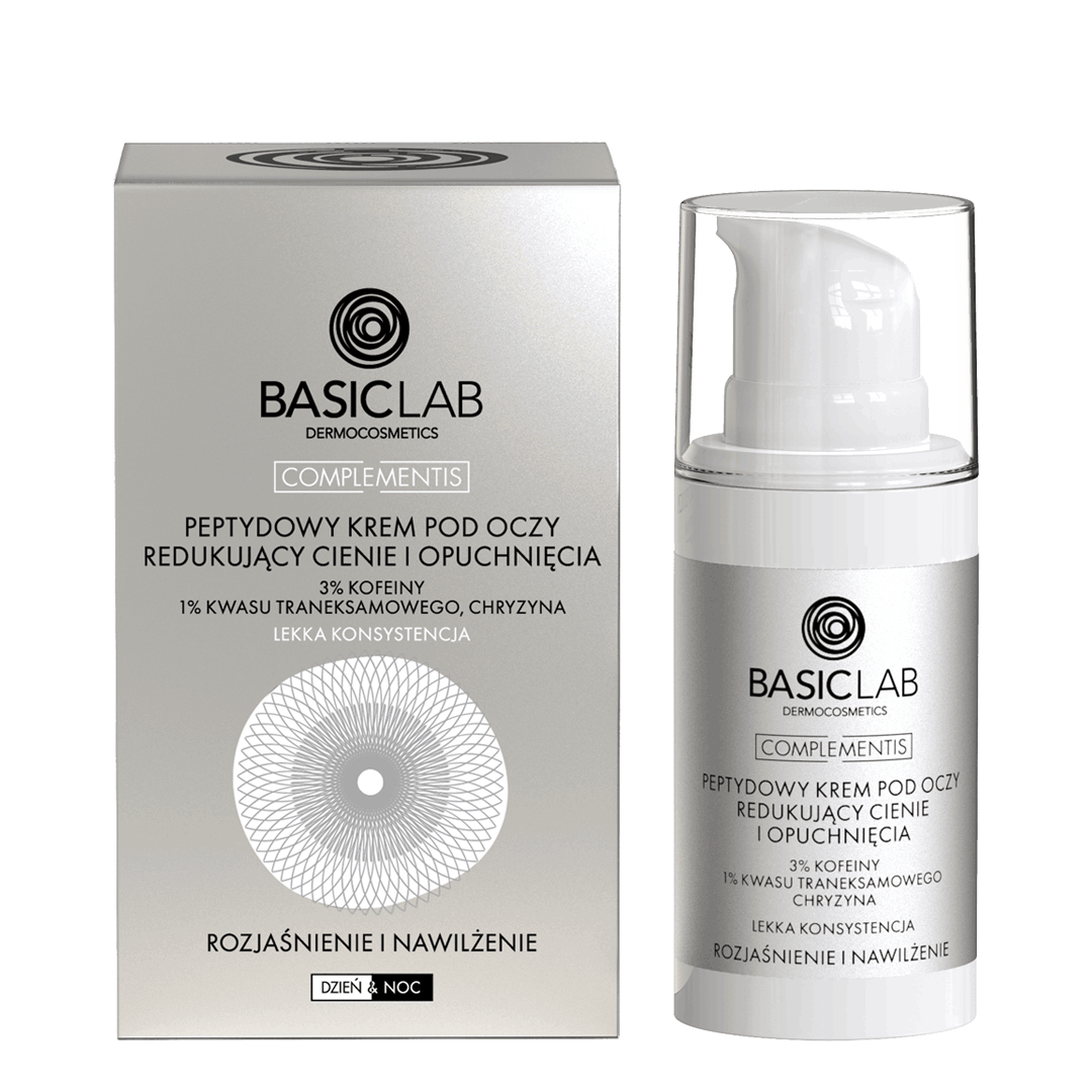 Basiclab Complementis krem pod oczy o lekkiej konsystencji, 15 ml