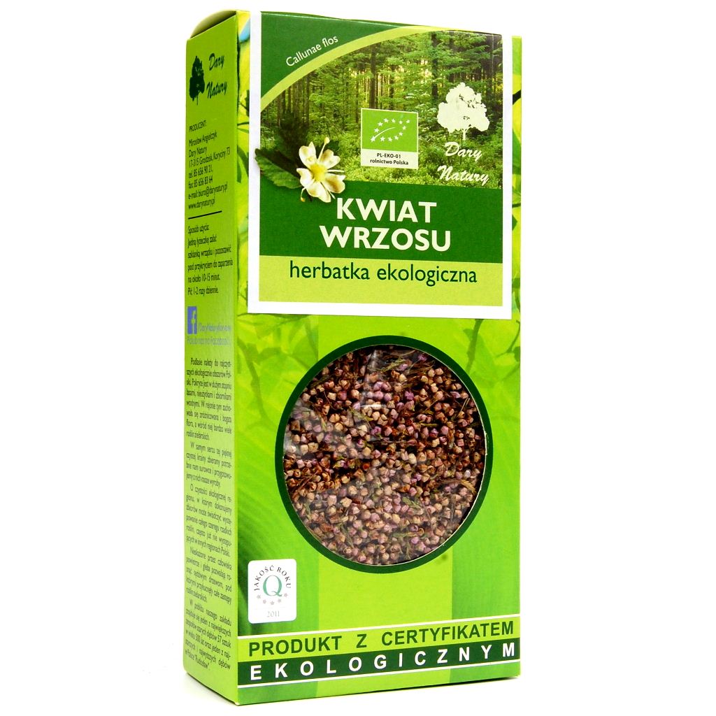 Wrzos kwiat BIO 25g (Dary Natury)