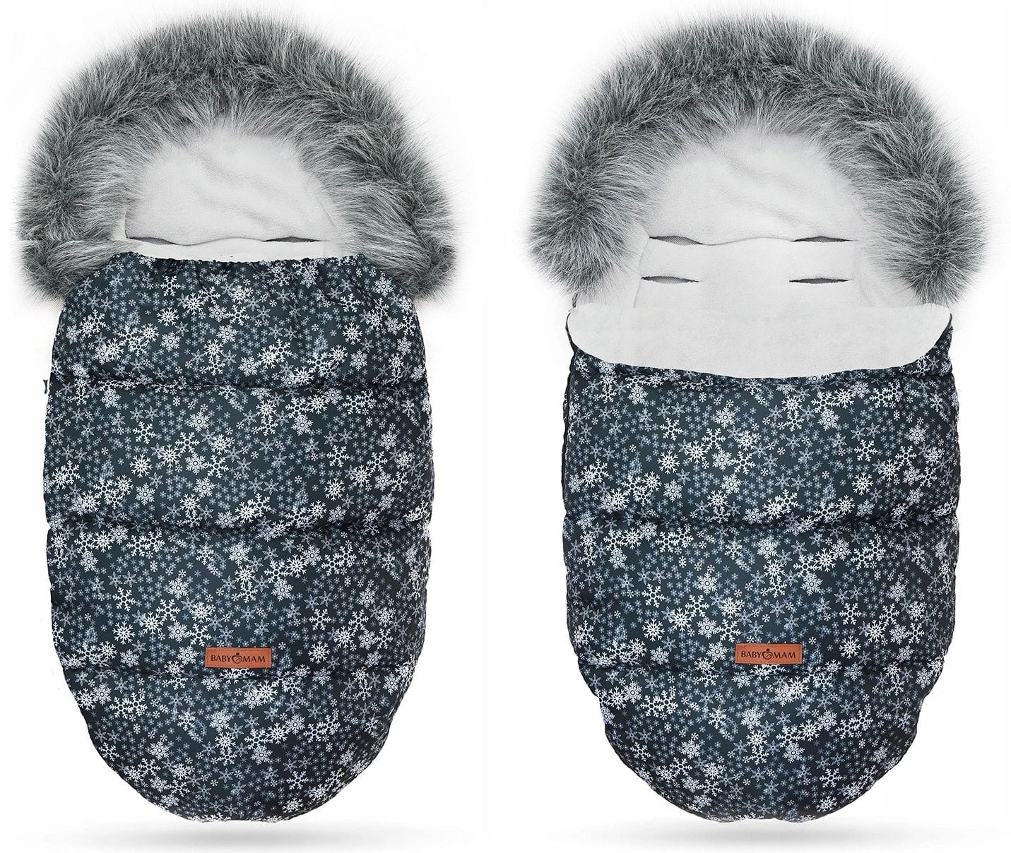 Babymam śpiworek do wózka sanek gondoli premium