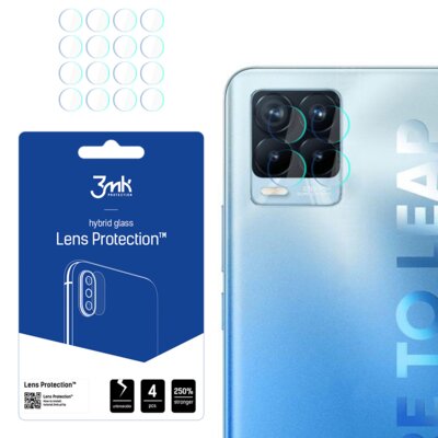 Szkło hybrydowe na obiektyw 3MK Lens Protection do Realme 8 Pro