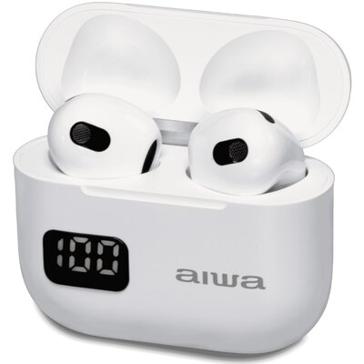 Słuchawki douszne AIWA EBTW-100 TWS Biały