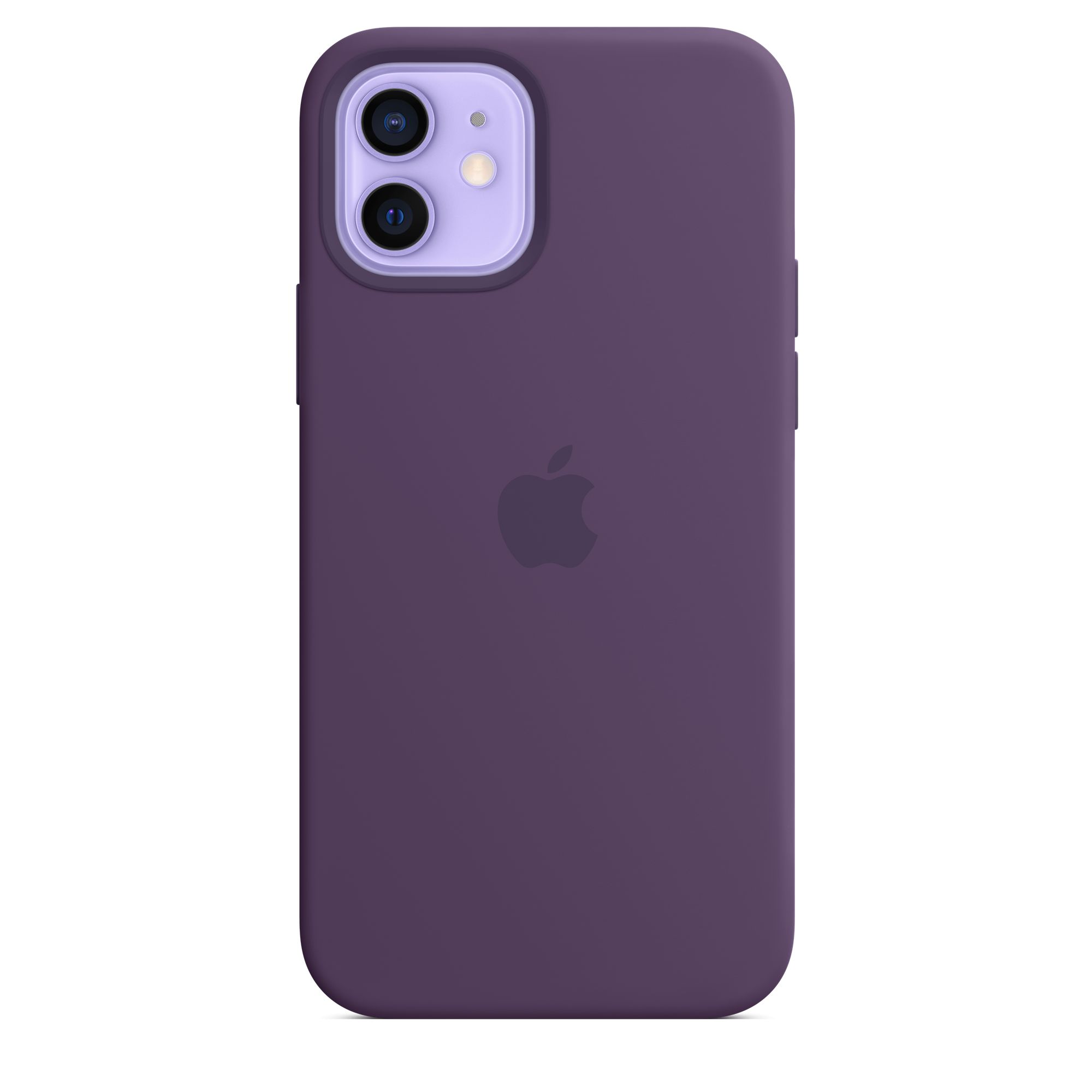 Apple Silikonowe etui z MagSafe do iPhone'a 12|12 Pro - ametyst