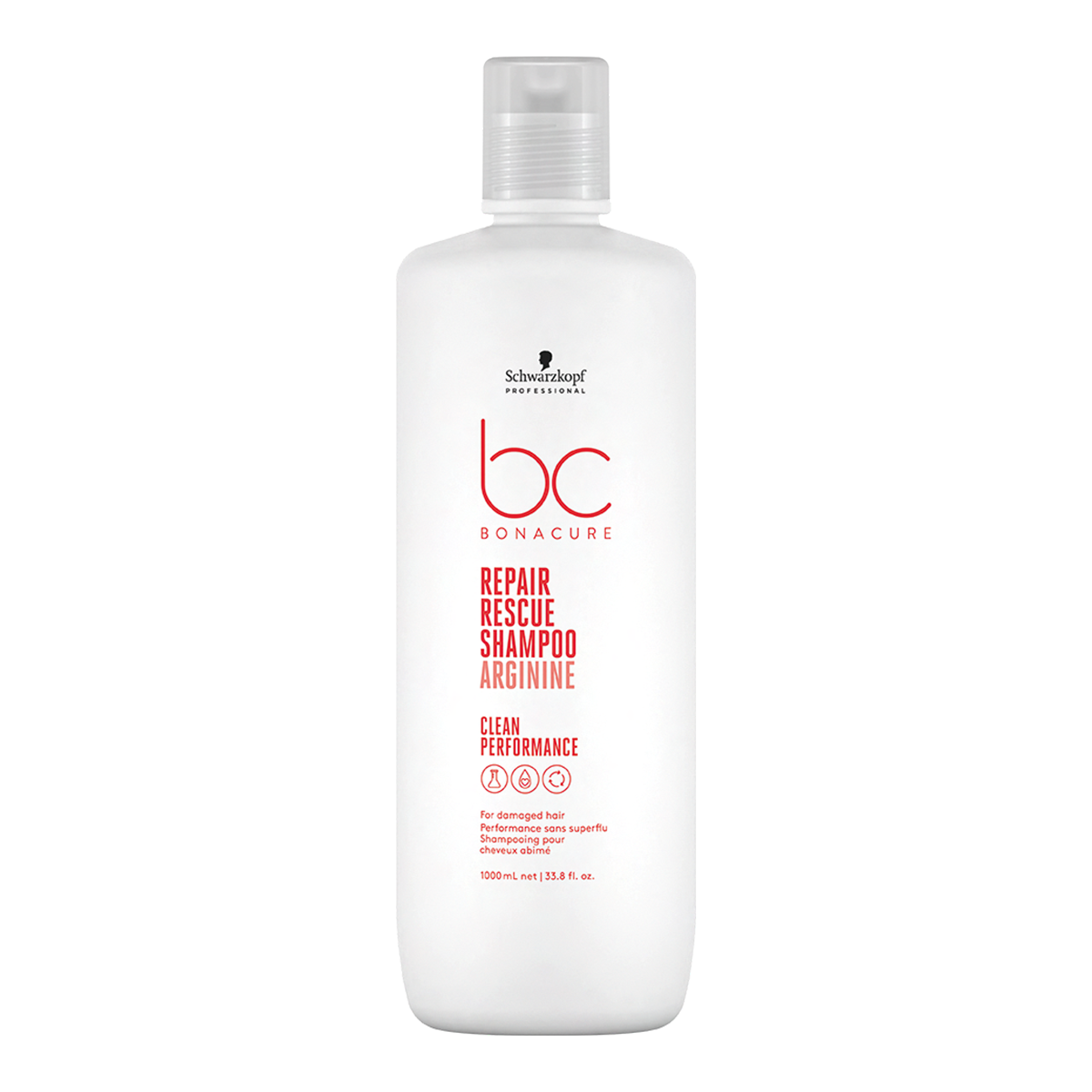 Schwarzkopf Professional BC Repair Rescue szampon regenerujący do włosów, 1000 ml