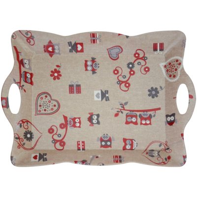 Taca VIVENZI Sowy (53 x 38 cm)
