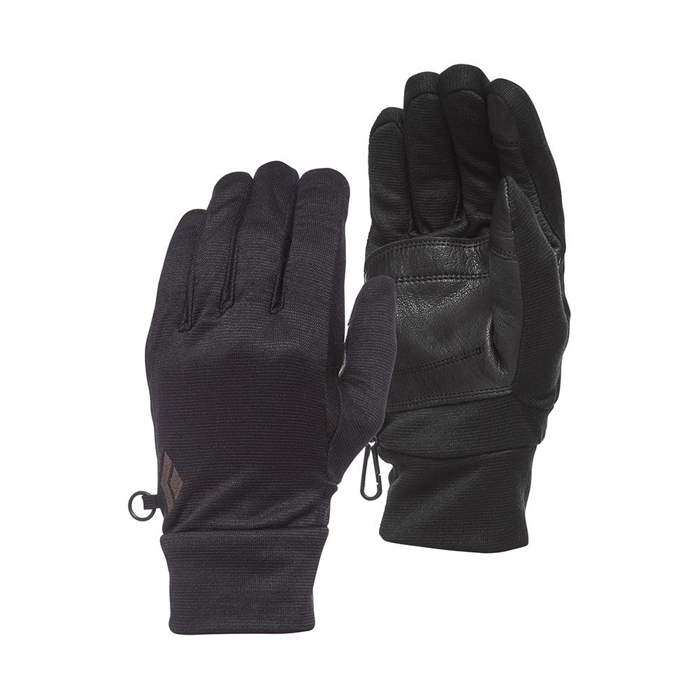 Rękawice Black Diamond Midweight Wooltech anthracite  - XS