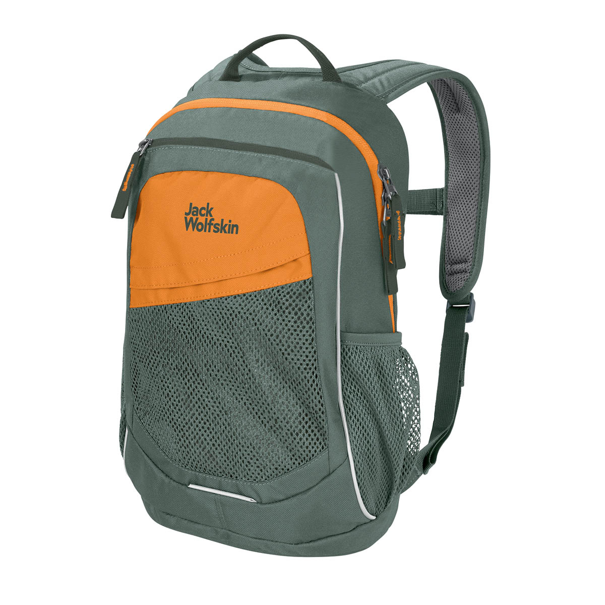 Plecak turystyczny dla dziecka Jack Wolfskin TRACK JACK hedge green - ONE SIZE