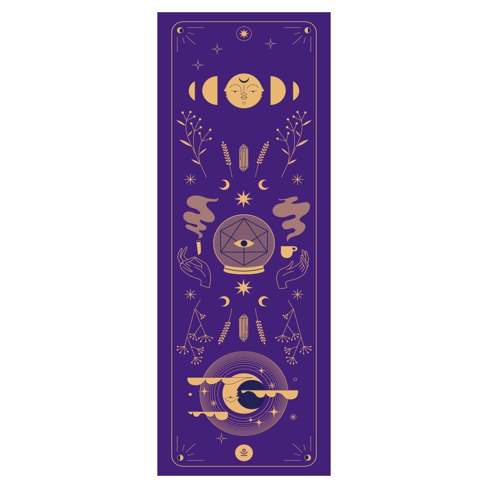 Moonholi mata do jogi, ćwiczeń i pilatesu Pro Sticky Magic, 1 szt.