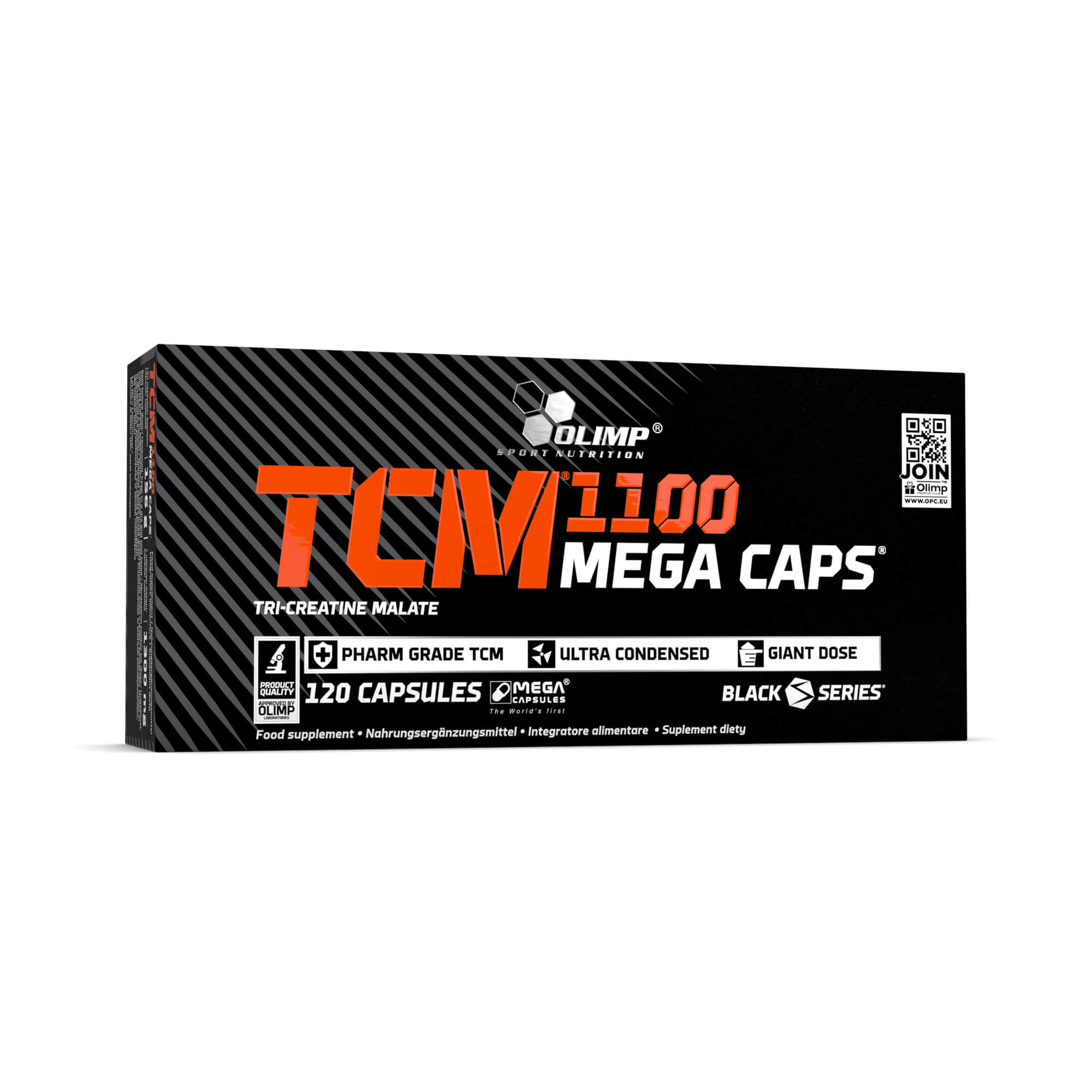 Olimp Sport Nutrition TCM Mega Caps suplement diety - kreatyna, 120 kaps./1 opak.