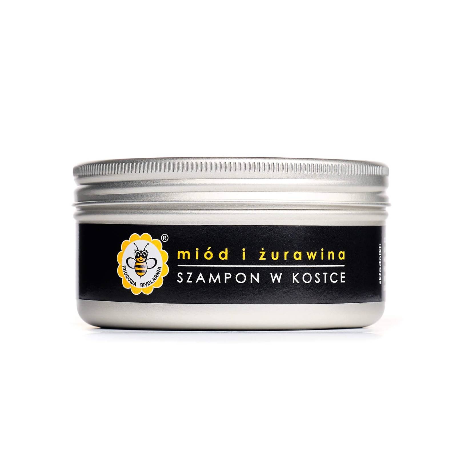 Miodowa Mydlarnia szampon w kostce miód i żurawina, 70 g