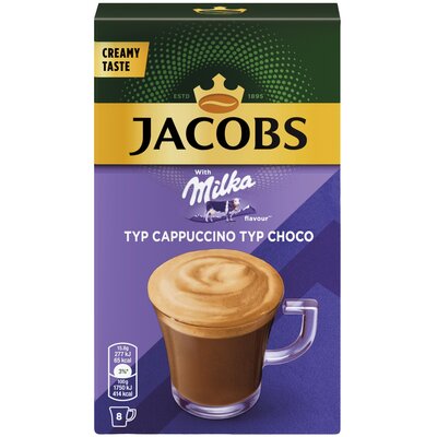 Kawa rozpuszczalna JACOBS Cappuccino Choco Milka (8 szt.)
