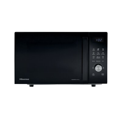 Kuchenka mikrofalowa HISENSE H23MOBSD1HG 800W średnica 28.5 cm pojemność 23L Pulse Technology Czarny