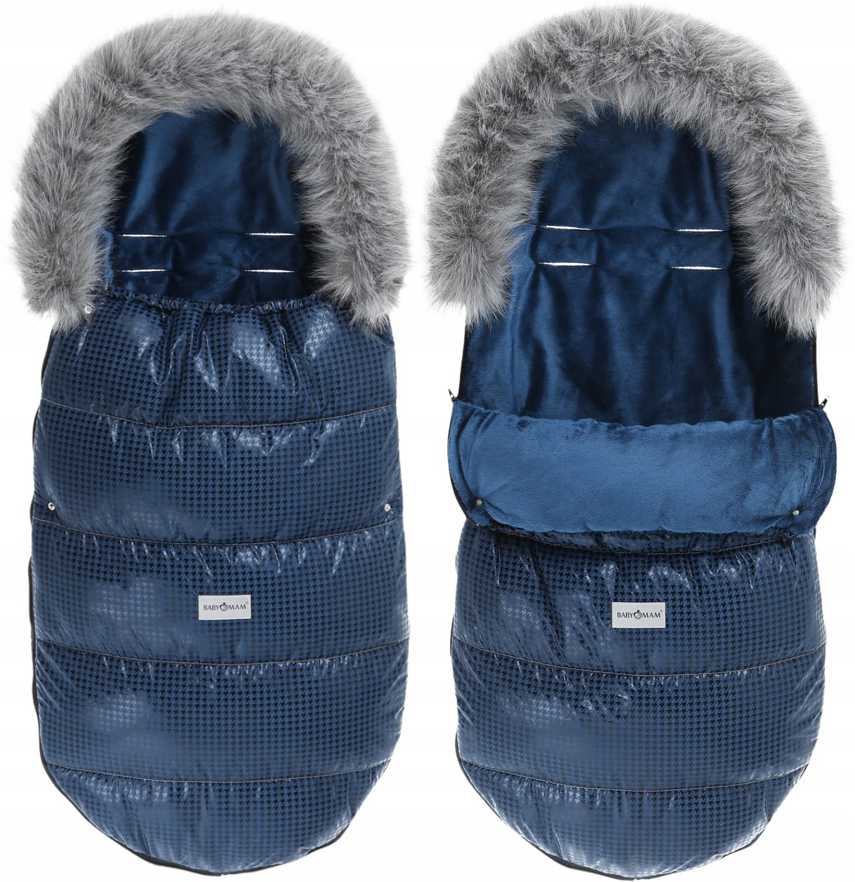 Babymam śpiworek do wózka sanek na zimę maxi 114cm
