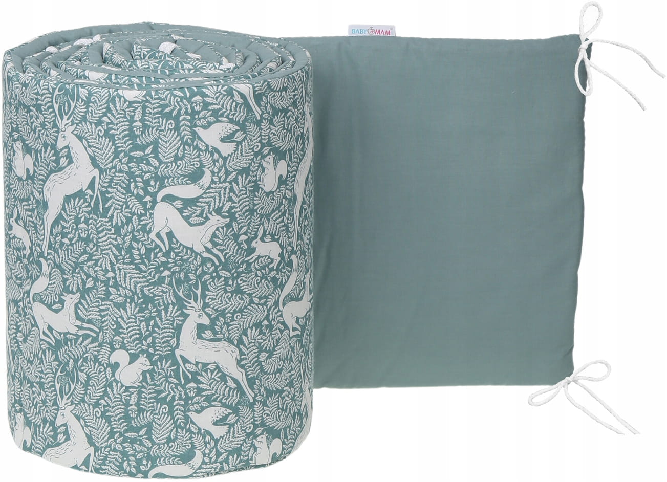 Babymam dwustronny ochraniacz 180x30 do łóżeczka