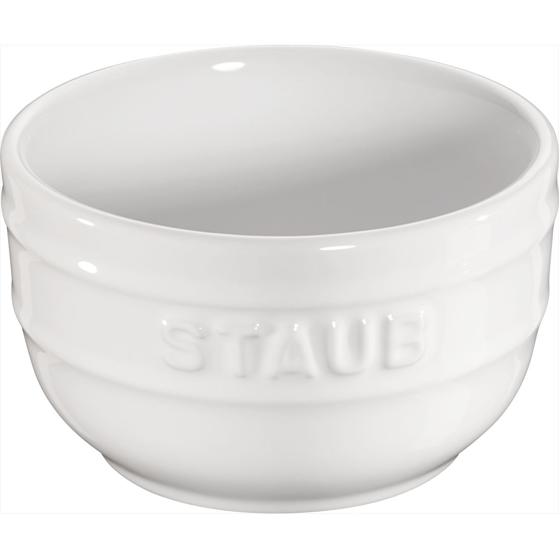Staub - Mini ramekin okrągły Xs - Minis 2 szt. 200 ml biały
