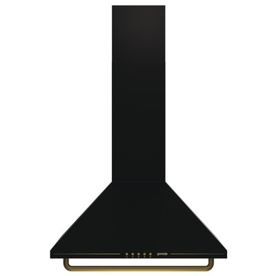 Okap GORENJE WHC63CLB Czarny mat  650m3/h 70dB klasa B