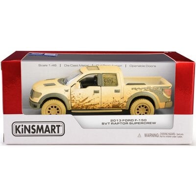 Samochód KINSMART Ford F-150 SVT Raptor Supercrew M-852