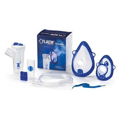 Nebulizator FLAEM RF7 Dual Speed Plus zaawansowany zestaw akcesoriów