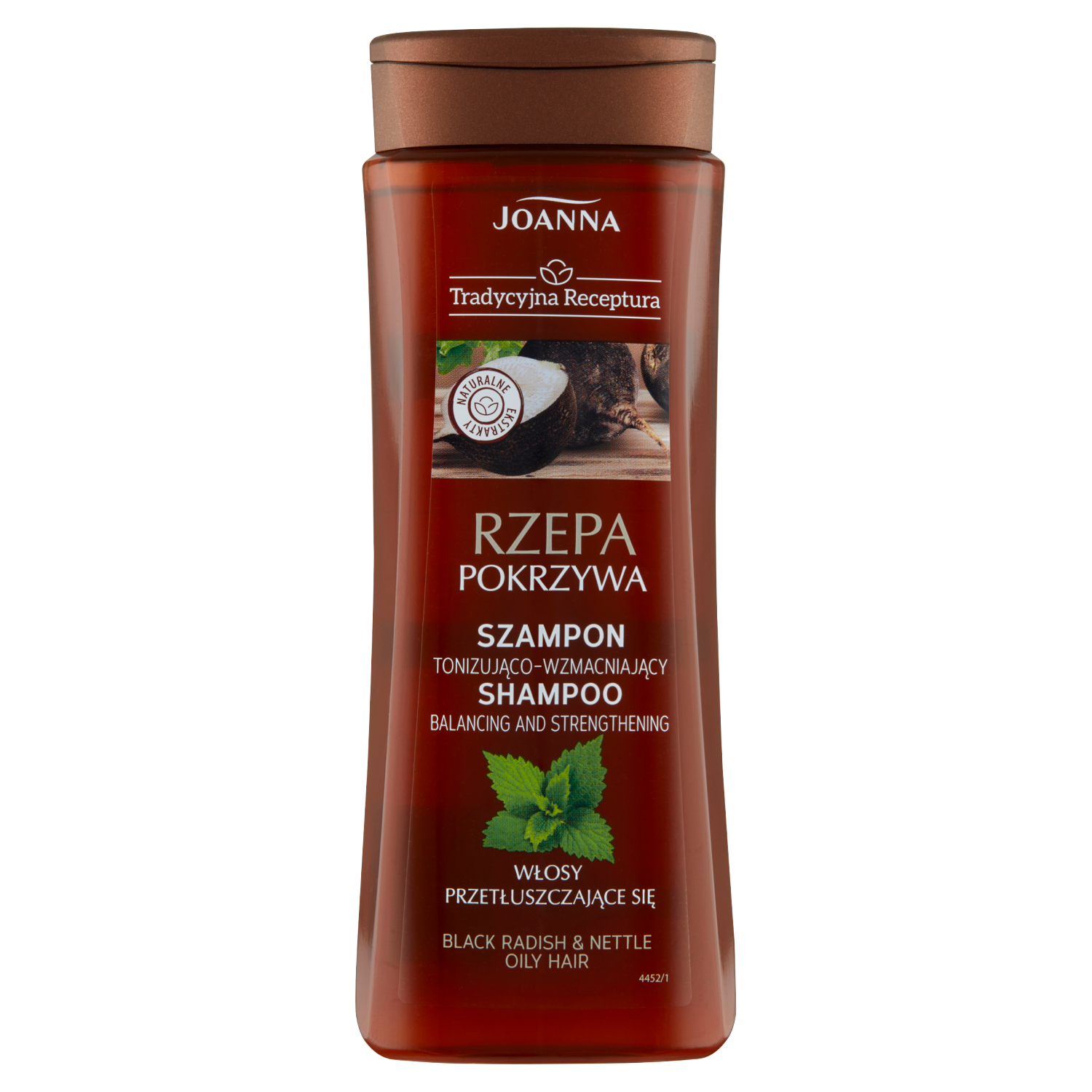 Joanna szampon do włosów rzepa i pokrzywa, 300 ml