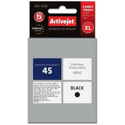 Tusz ACTIVEJET do HP 45 51645A Czarny 44 ml AH-45N
