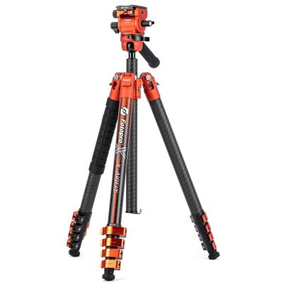 Statyw FOTOPRO X-Airfly Video Pomarańczowy