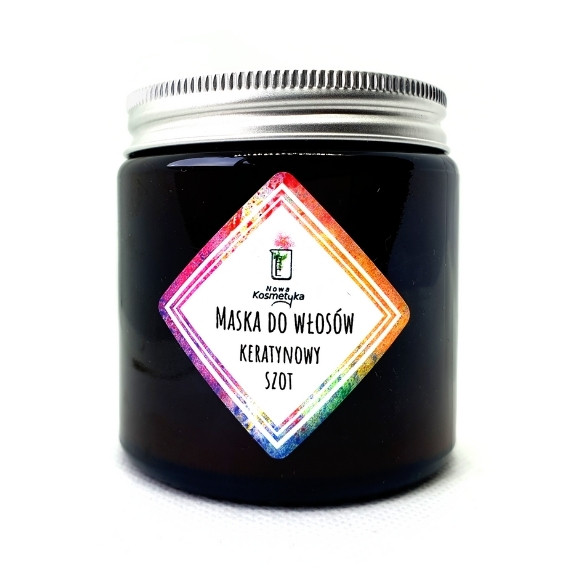 Nowa Kosmetyka Keratynowy Szot maska do włosów, 120 ml