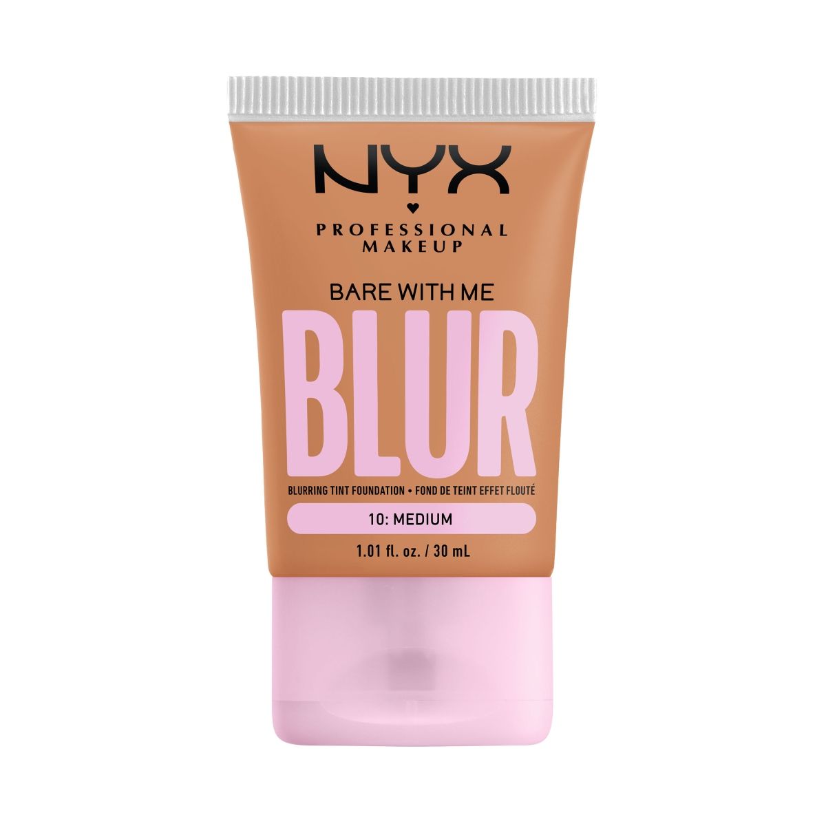 NYX Professional Makeup Bare With Me Blur Tint podkład do twarzy medium, 30 ml