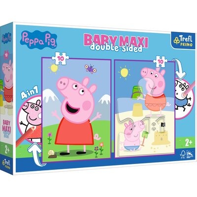 Puzzle TREFL Świnka Peppa Baby maxi Pogodny dzień Peppy 43001 (20 elementów)