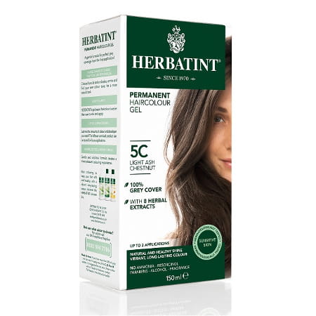 Herbatint farba trwała - 5 C Jasny Popielaty Kasztan