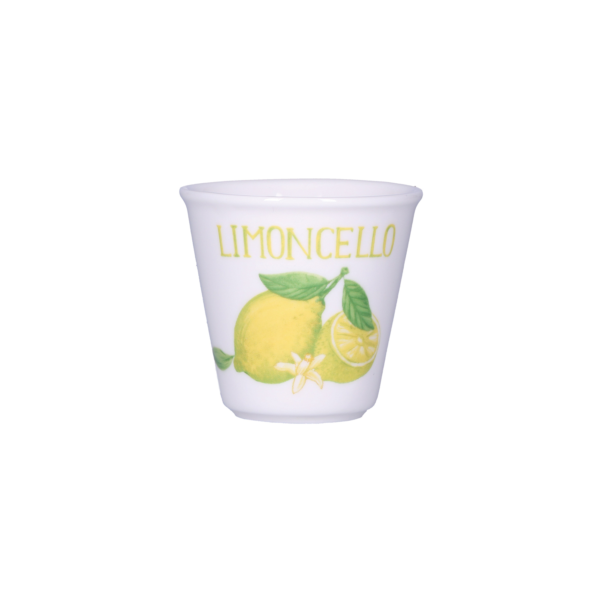 La Porcellana Bianca - Zestaw 6 kieliszków do Limoncello 75 ml Liquorelli