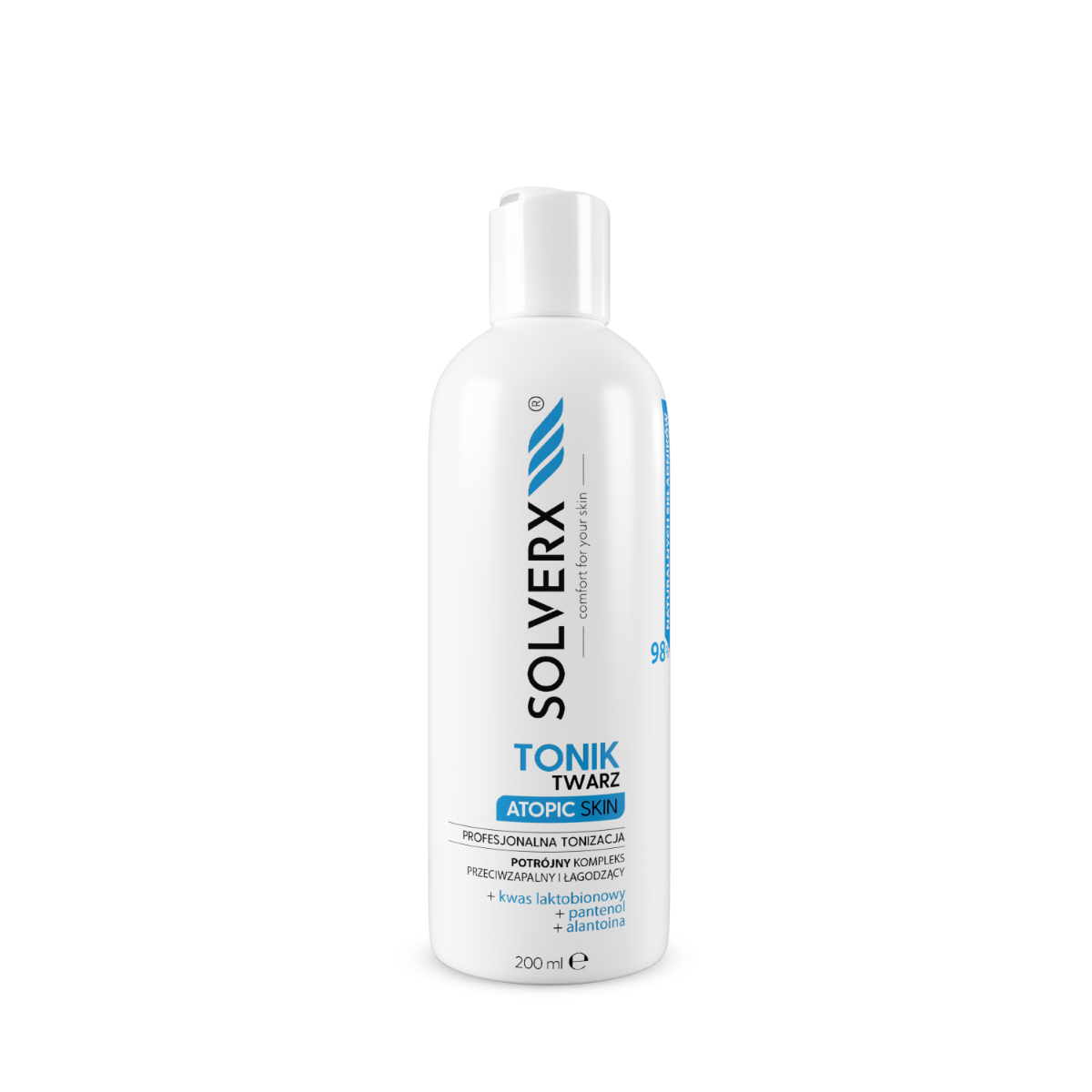 Solverx Atopic Skin tonik dla skóry atopowej łagodzący, 200 ml