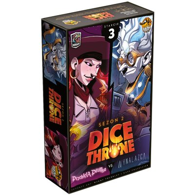 Gra planszowa LUCKY DUCK GAMES Dice Throne 2: Przeklęta Piratka vs Wynalazca