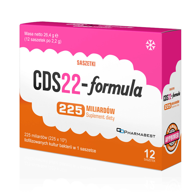 Pharmabest CDS22-formula 225 miliardów suplement diety, 12 sasz./1 opak.