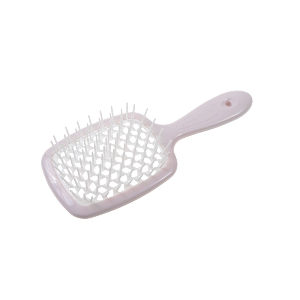 Janeke Superbrush szczotka fryzjerska do rozczesywania włosów Pudrowy Róż, 1 szt.