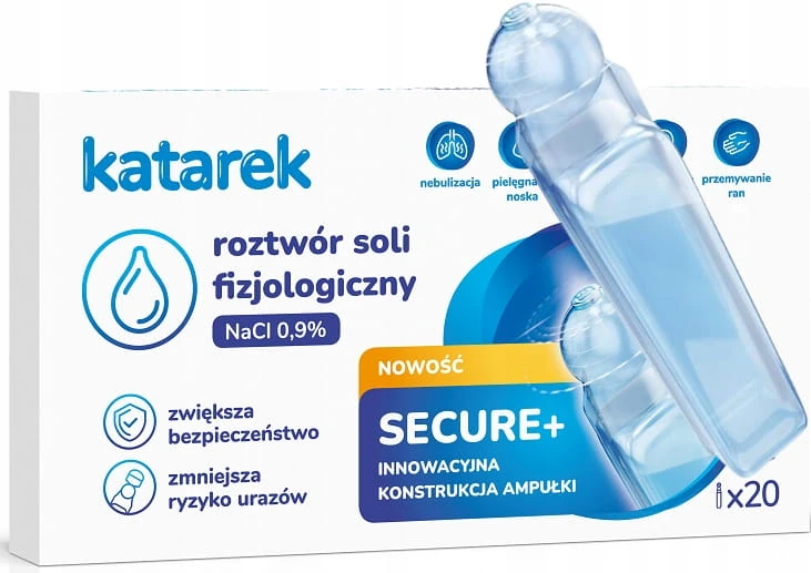 KATAREK SÓL FIZJOLOGICZNA DLA NIEMOWLĄT 20x5ml