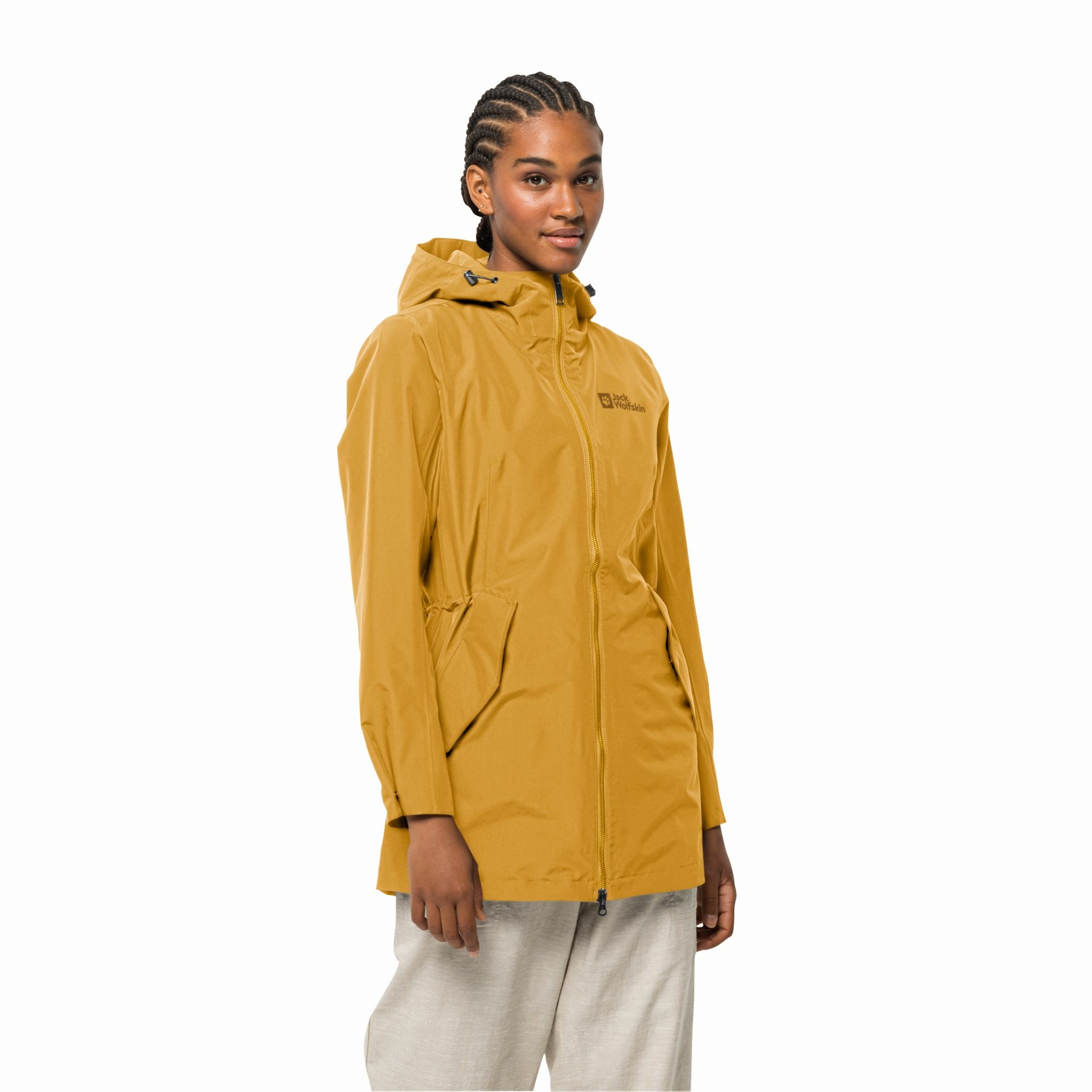 Damska parka Jack Wolfskin DAKAR PARKA W curry - L