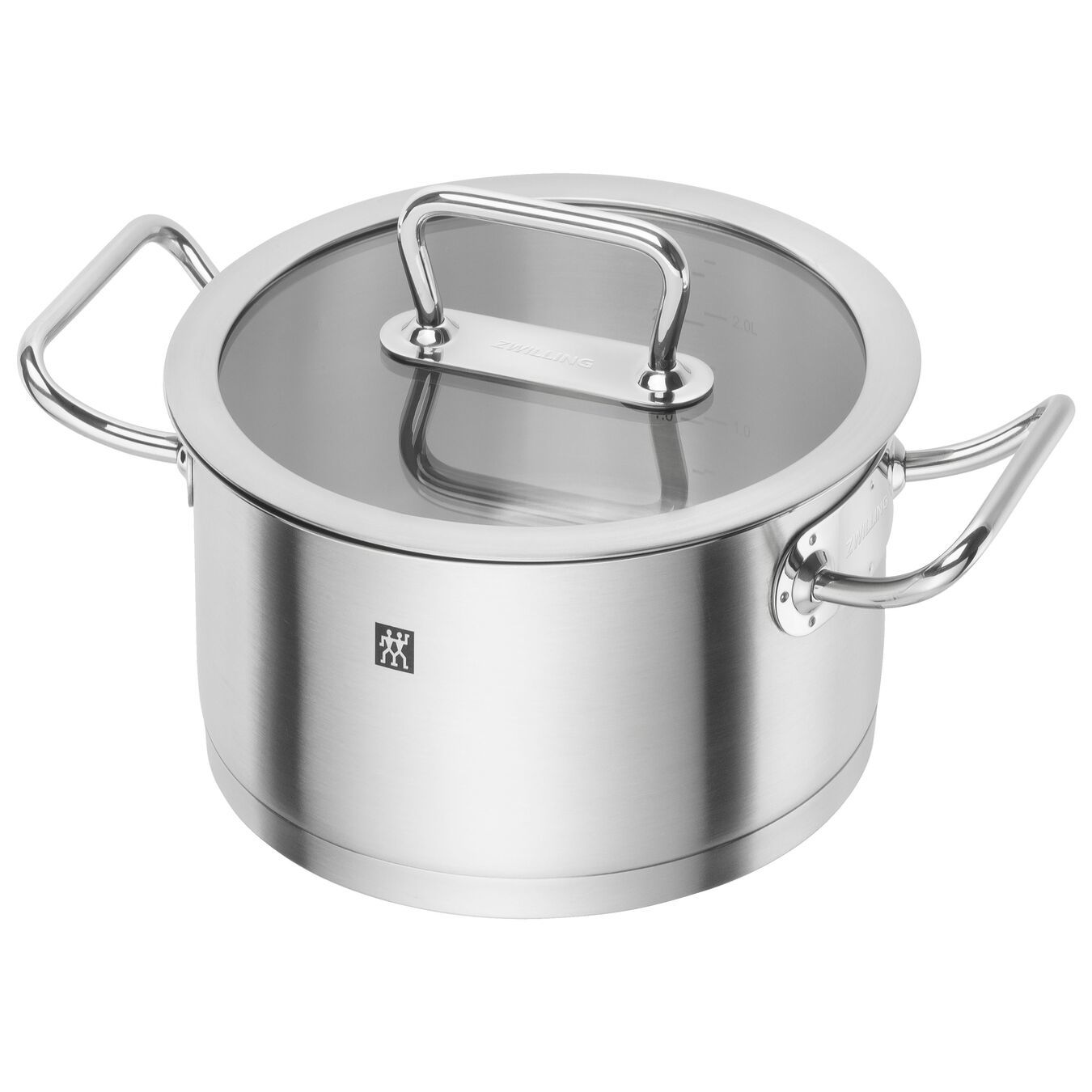 Zwilling - Garnek niski z pokrywką szklaną Pro 3,1 L