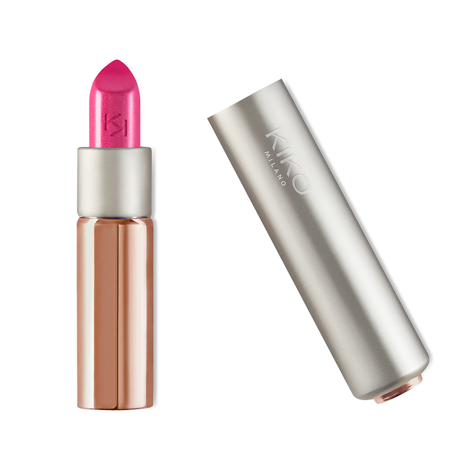 Kiko Milano Glossy Dream Sheer Lipstick błyszcząca półprzezroczysta pomadka do ust 214 Fuchsia, 3,5 g