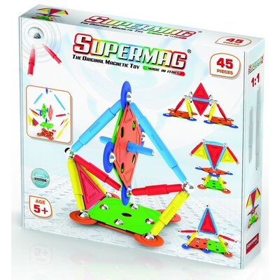 Klocki magnetyczne SUPERMAG Multicolor 0651