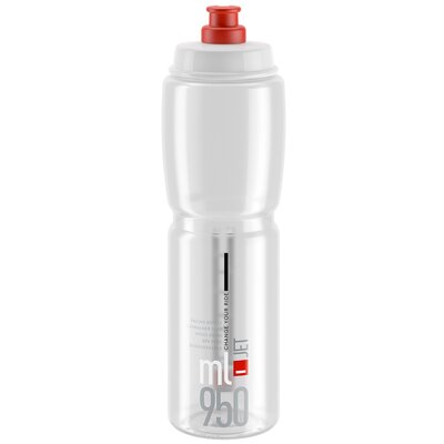 Bidon ELITE Jet 950 ml Przezroczysty