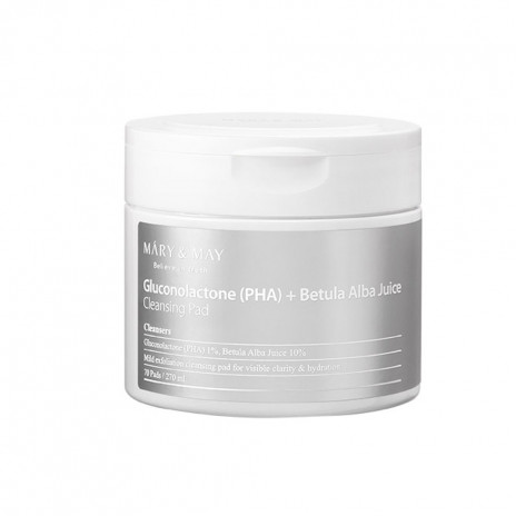 Mary & May dwufunkcyjne płatki peelingująco-oczyszczające do twarzy, 70 szt./1 opak.