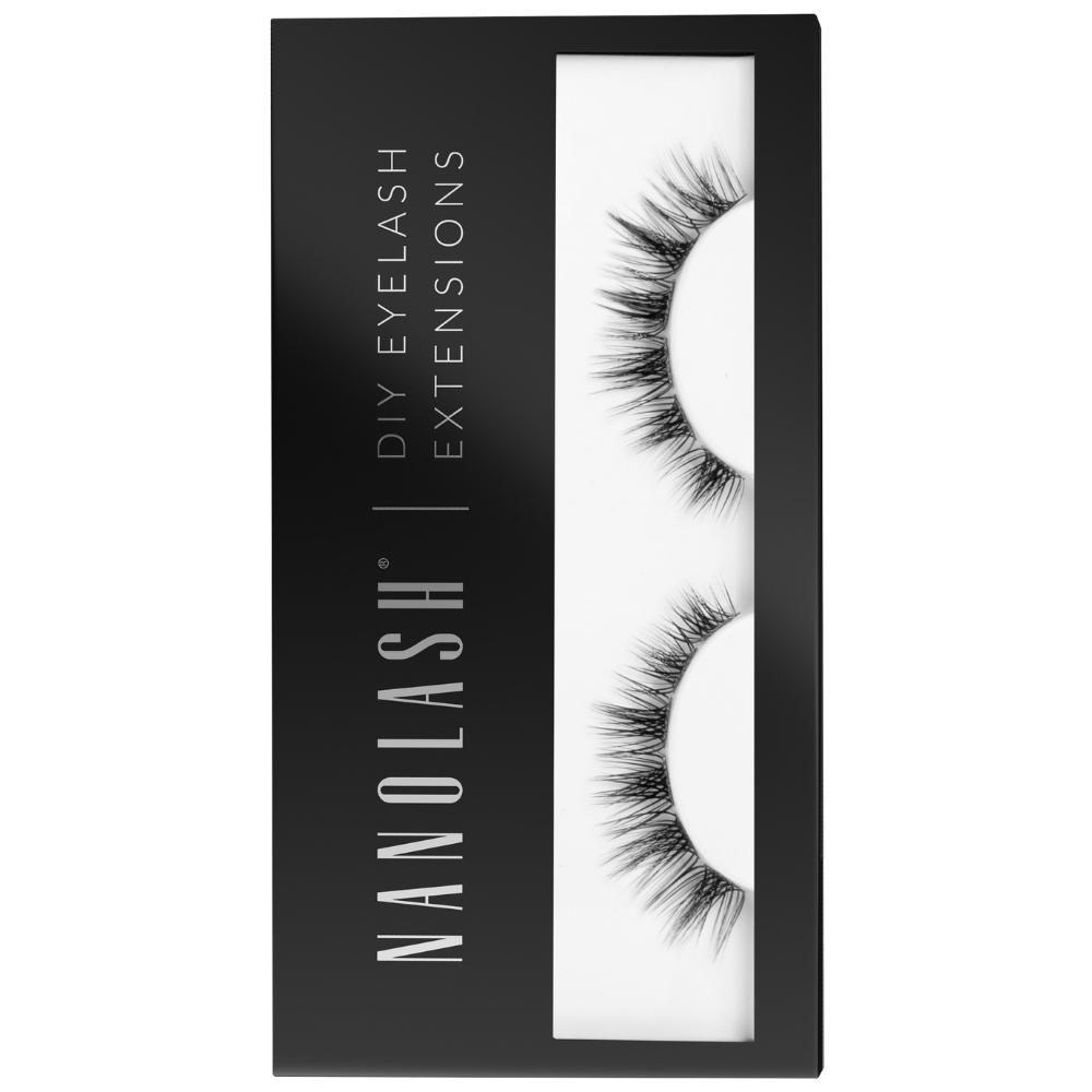 Nanolash DIY Eyelash Extensions sztuczne rzęsy w kępkach Harmony, 36 szt./1 opak.