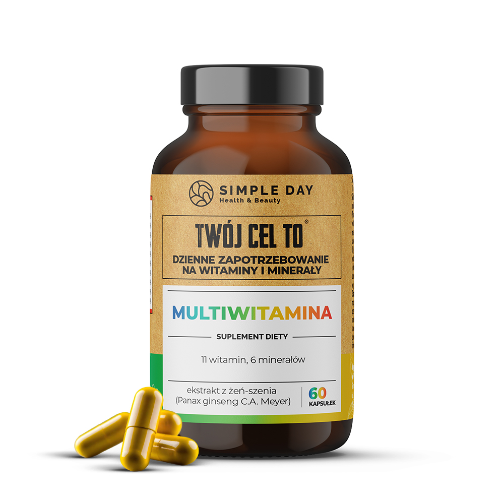Twój Cel To Multiwitamina suplement diety Multiwitamina, 60 kaps./1 opak.