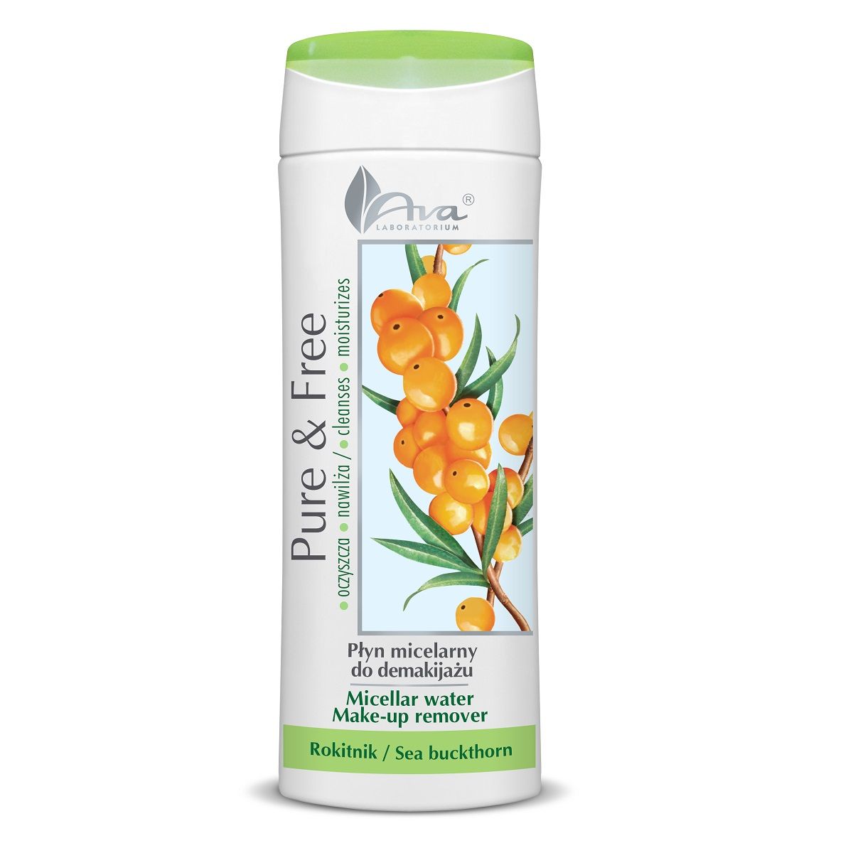 Ava Pure&Free płyn micelarny do twarzy, 250 ml