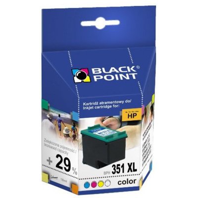 Tusz BLACK POINT do HP 351 XL CB338EE Kolorowy 18 ml BPH351XL