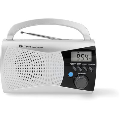 Radio ELTRA Kinga 2 Analogowe Przenośne Srebrny