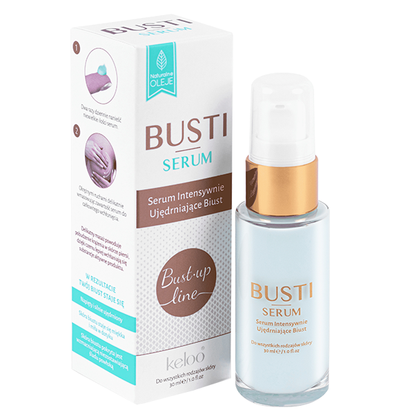 Keloo Busti serum nawilżające serum ujędrniające biust, 30 ml