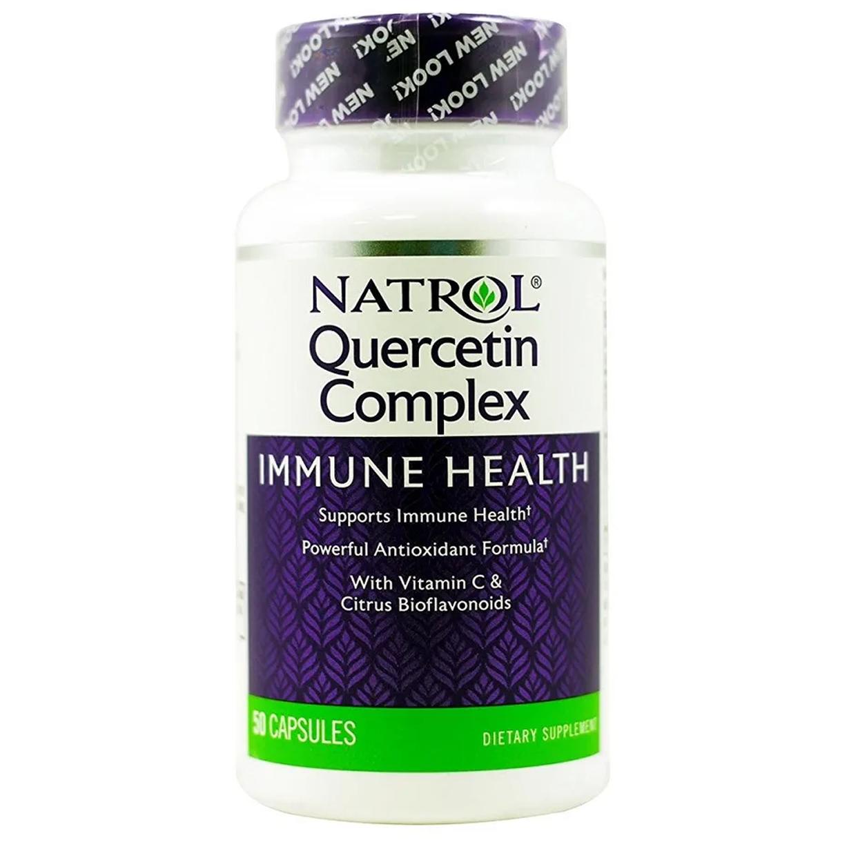 Natrol suplement diety Kwercetyna, 50 kaps./1 opak.