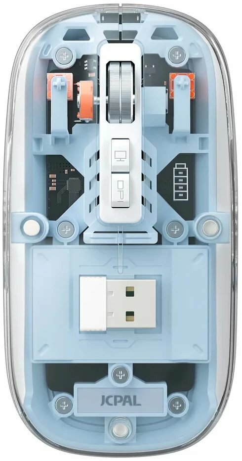 JCPal Ctrl Pro Wireless Optical Mouse niebieski - myszka