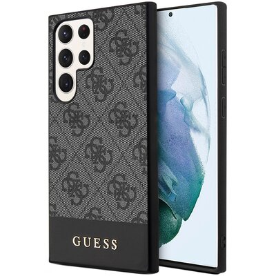 Etui GUESS 4G Stripe Collection do Samsung Galaxy S23 Ultra Czarny